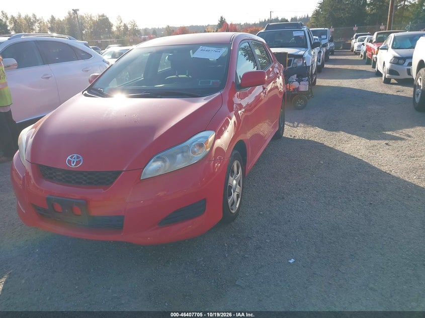 2010 Toyota Matrix, Обычный износ, IAAI, VIN 2T1KU4EE2AC245222 — фото 2