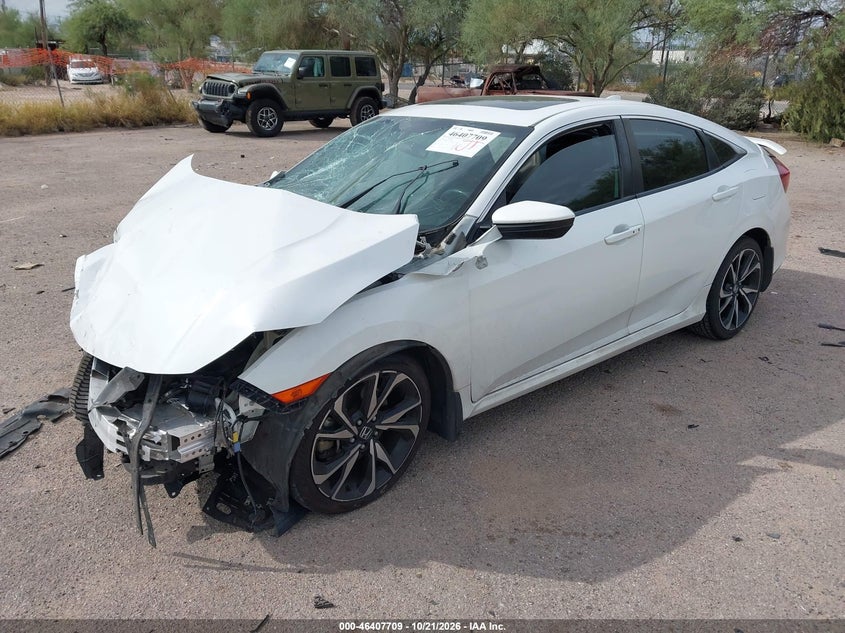 Vin: 2hgfc1e5xjh704216, lot: 46908067, honda civic si 20182