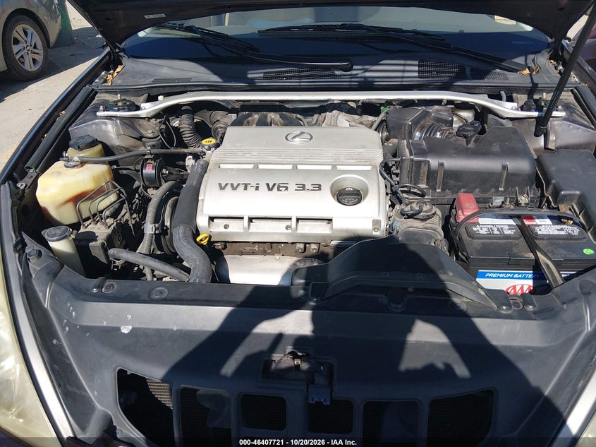 LEXUS ES 330 2006 VIN JTHBA30G065162869