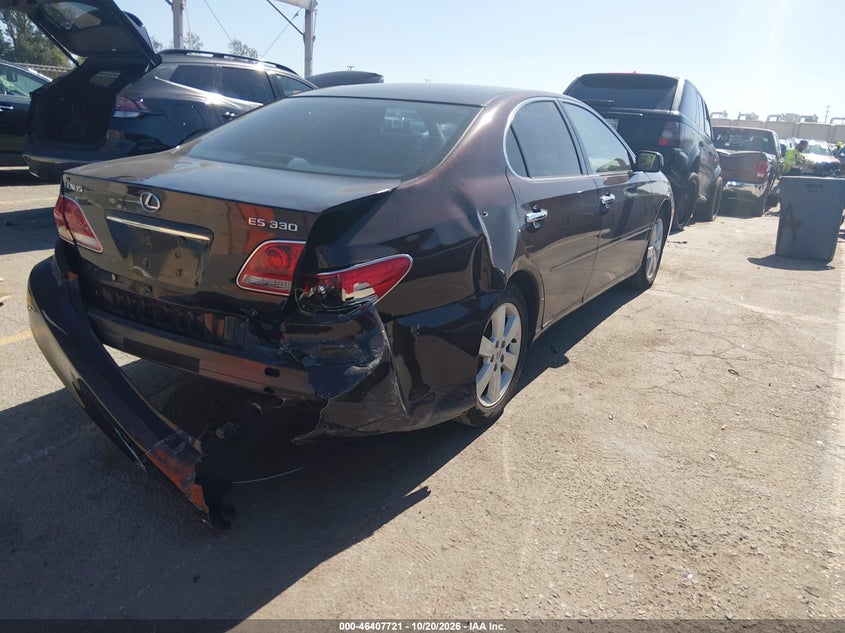 LEXUS ES 330 2006 VIN JTHBA30G065162869