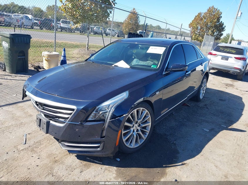2017 Cadillac Ct6 Standard, По кругу, IAAI, VIN 1G6KB5RS9HU165251 — фото 2