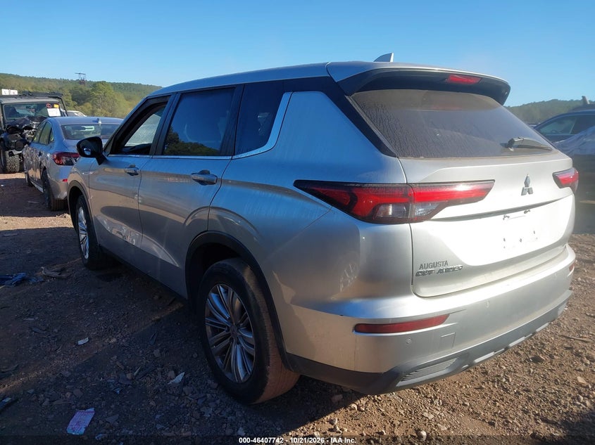 Vin: ja4j3ta83nz015039, lot: 46908099, mitsubishi outlander es 2.5 2wd 20223