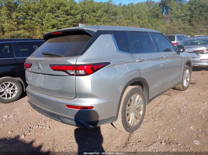 Vin: ja4j3ta83nz015039, lot: 46908099, mitsubishi outlander es 2.5 2wd 20224