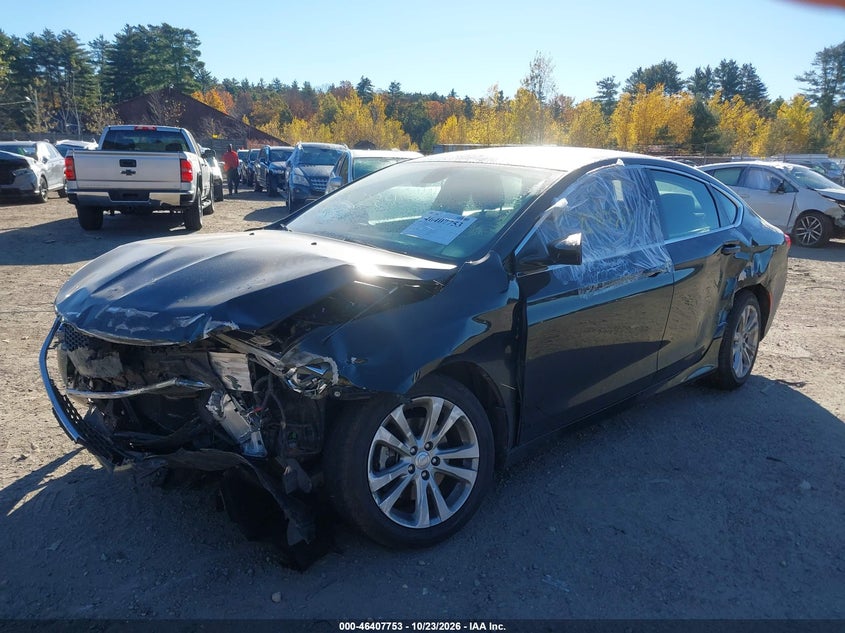 Vin: 1c3cccab5fn582781, lot: 46908111, chrysler 200 limited 20152