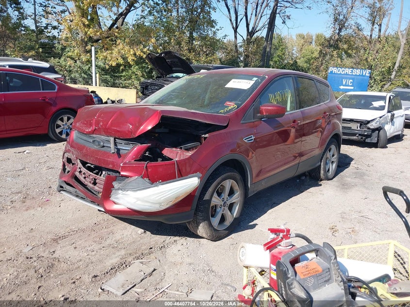 Vin: 1fmcu9gx8eud12782, lot: 46908112, ford escape se 20142