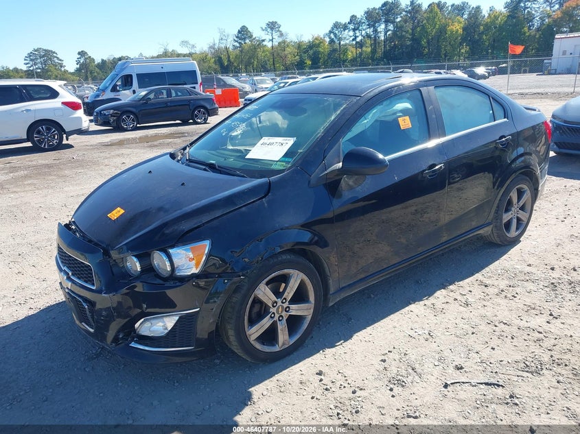 Vin: 1g1jg5sb9g4177010, lot: 46908145, chevrolet sonic rs auto 20162