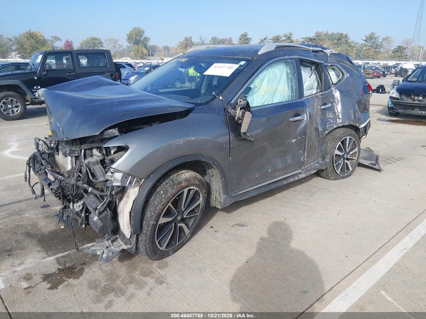 Vin: 5n1at2mv4kc758157, lot: 46908146, nissan rogue sl 20192