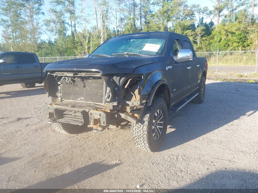 Vin: 1ftew1eg9gfc11916, lot: 46908193, ford f-150 lariat 20162
