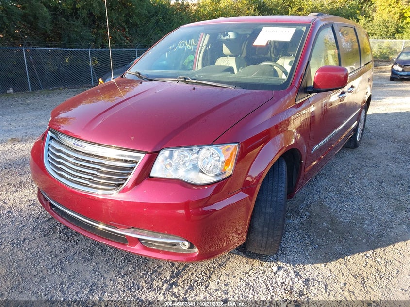 Vin: 2c4rc1bg7fr662266, lot: 46908199, chrysler town & country touring 20152