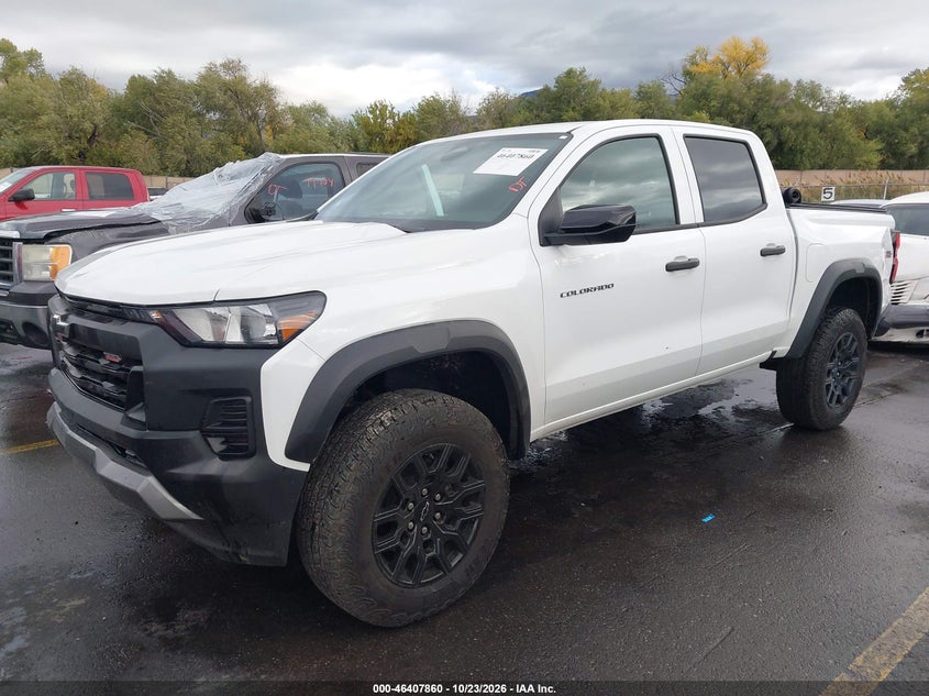 Vin: 1gcpteek6t1166180, lot: 46908218, chevrolet colorado trail boss, 4wd 20262