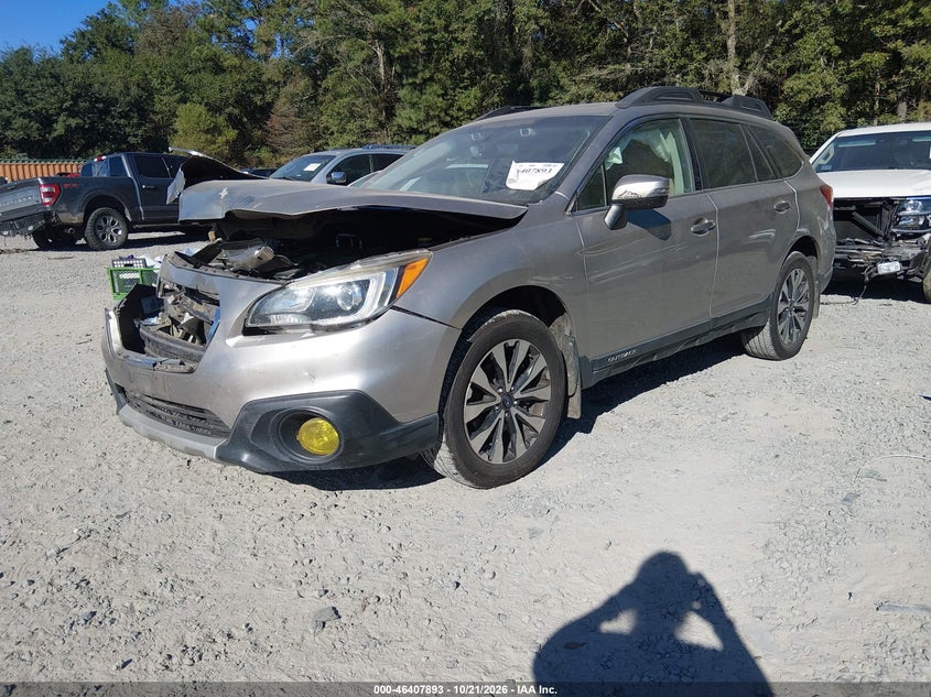 Vin: 4s4bsanc1h3241003, lot: 46908251, subaru outback 2.5i limited 20172