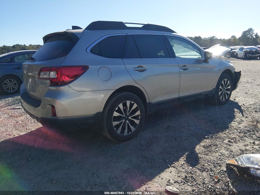 Vin: 4s4bsanc1h3241003, lot: 46908251, subaru outback 2.5i limited 20174