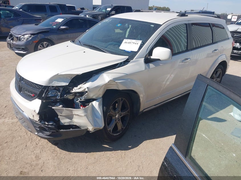 Vin: 3c4pddggxht704234, lot: 46908302, dodge journey crossroad plus awd 20172