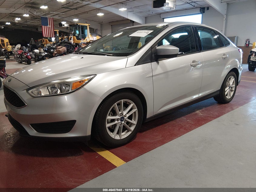 Vin: 1fadp3f21jl327469, lot: 46908306, ford focus se 20182