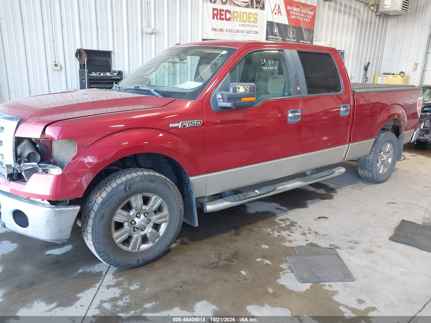 2009 Ford F-150 Fx4/King Ranch/Lariat/Platinum/Xl/Xlt, Удар спереди, IAAI, VIN 1FTPW14V39FB32432 — фото 2