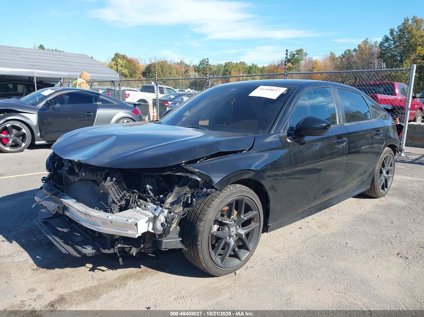 Vin: 2hgfe2f5xnh589041, lot: 46908385, honda civic sport 20222