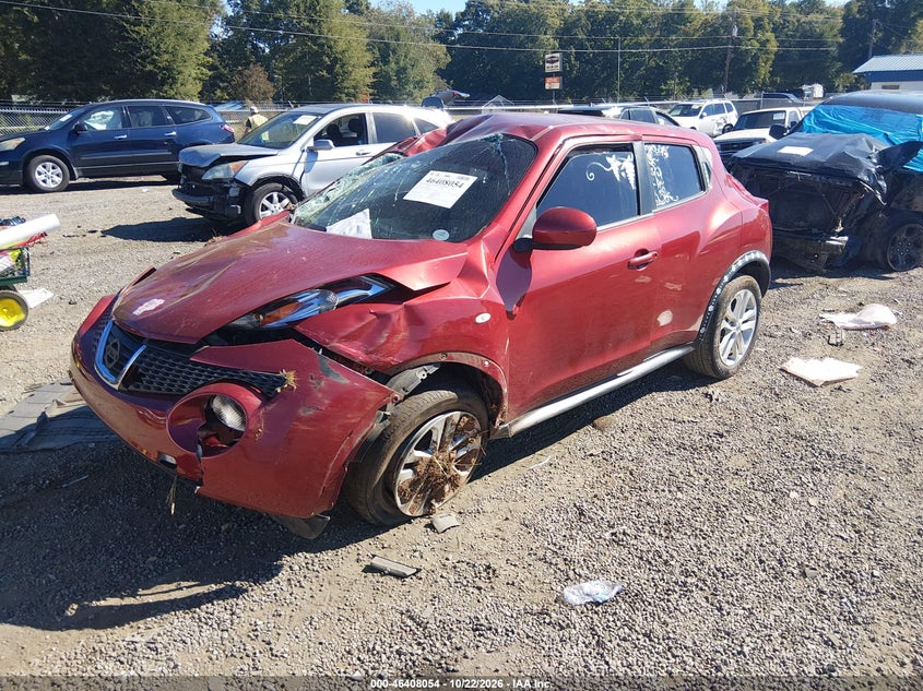 Vin: jn8af5mr7dt216252, lot: 46908412, nissan juke s 20132