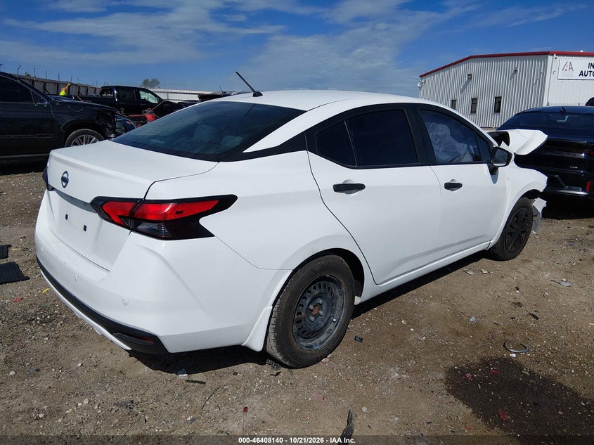 Vin: 3n1cn8dv1ll917638, lot: 46908498, nissan versa s xtronic cvt 20204