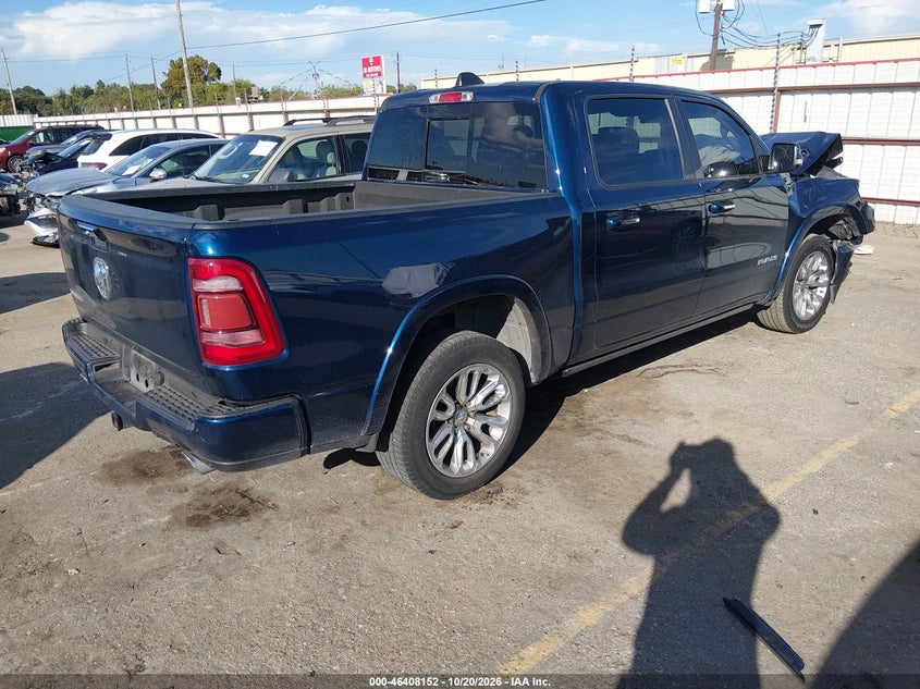 Vin: 1c6rrejt1nn336549, lot: 46908511, ram 1500 laramie  4x2 5'7 box 20224