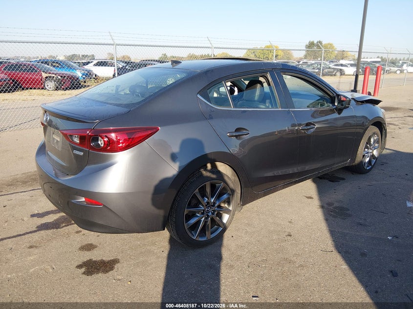 Vin: 3mzbn1v30jm219183, lot: 46908545, mazda mazda3 touring 20184