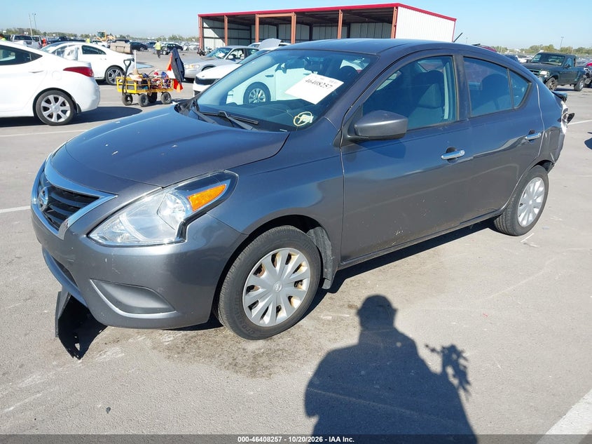 Vin: 3n1cn7ap1kl838310, lot: 46908615, nissan versa 1.6 sv 20192