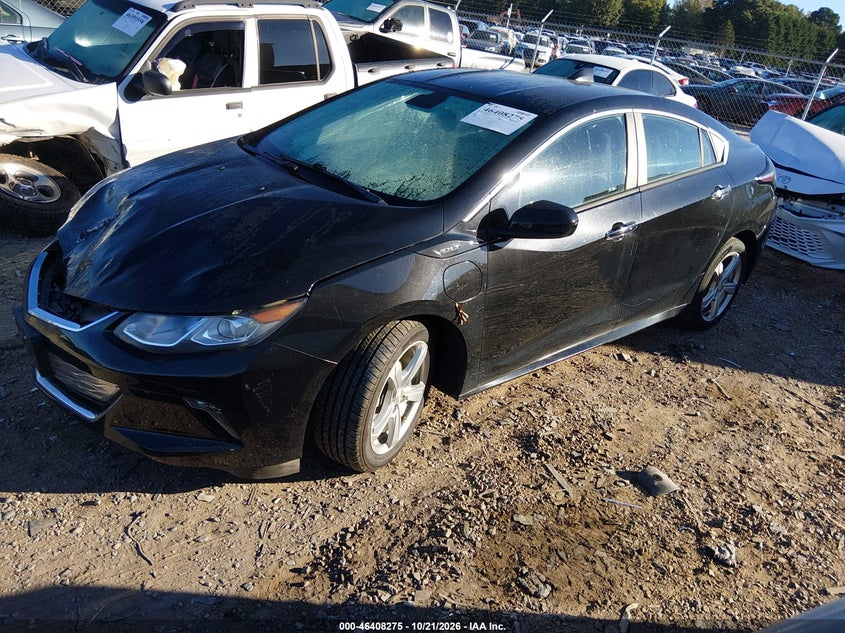Vin: 1g1ra6s50hu107837, lot: 46908633, chevrolet volt lt 20172