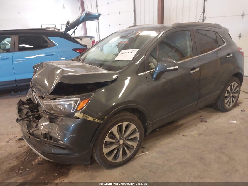 Vin: kl4cjbsb6jb620839, lot: 46908642, buick encore preferred ii 20182