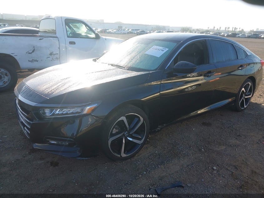 2018 Honda Accord Sport, Normal Wear & Tear, IAAI, VIN 1HGCV1F38JA222854 — photo 2