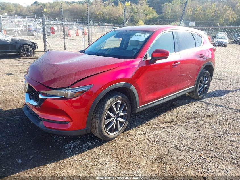 Vin: jm3kfbdl9h0190777, lot: 46908730, mazda cx-5 grand touring 20172