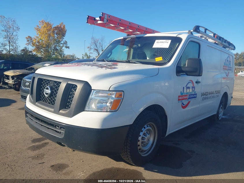 Vin: 1n6bf0km0cn109909, lot: 46908752, nissan nv 1500 nv1500 s v6 20122