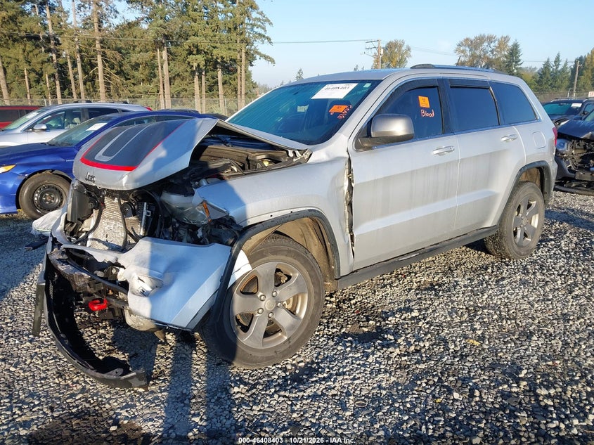 Vin: 1c4rjfat2dc615671, lot: 46908761, jeep grand cherokee laredo trailhawk 20132