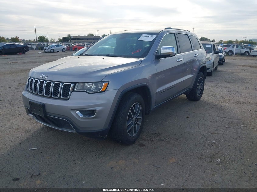 Vin: 1c4rjebm7jc514459, lot: 46908828, jeep grand cherokee limited 4x2 20182