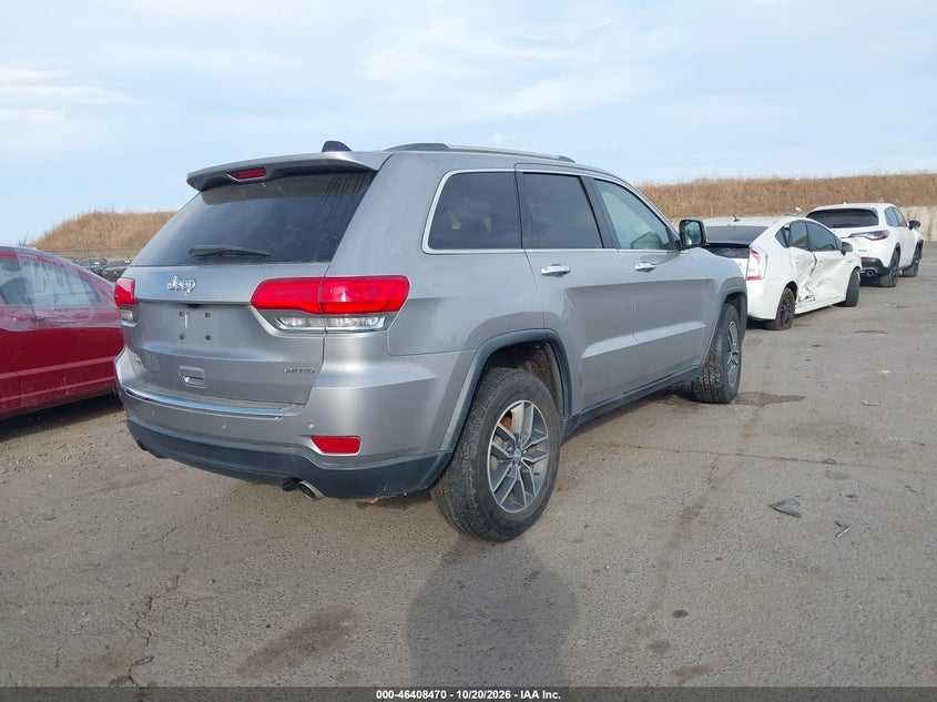 Vin: 1c4rjebm7jc514459, lot: 46908828, jeep grand cherokee limited 4x2 20184