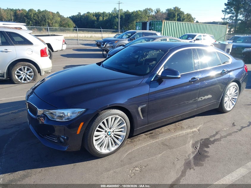 2015 BMW 428 Gran Coupe, Обычный износ, IAAI, VIN WBA4A5C57FG052032 — фото 2