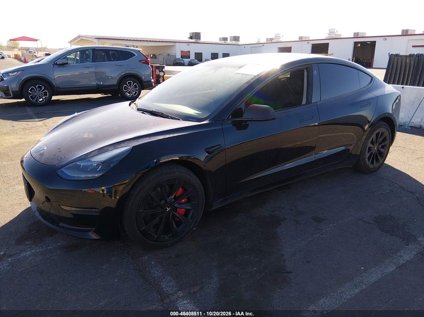 2023 Tesla Model 3 Rear-Wheel Drive, Undercarriage, IAAI, VIN 5YJ3E1EA0PF456193 — photo 2