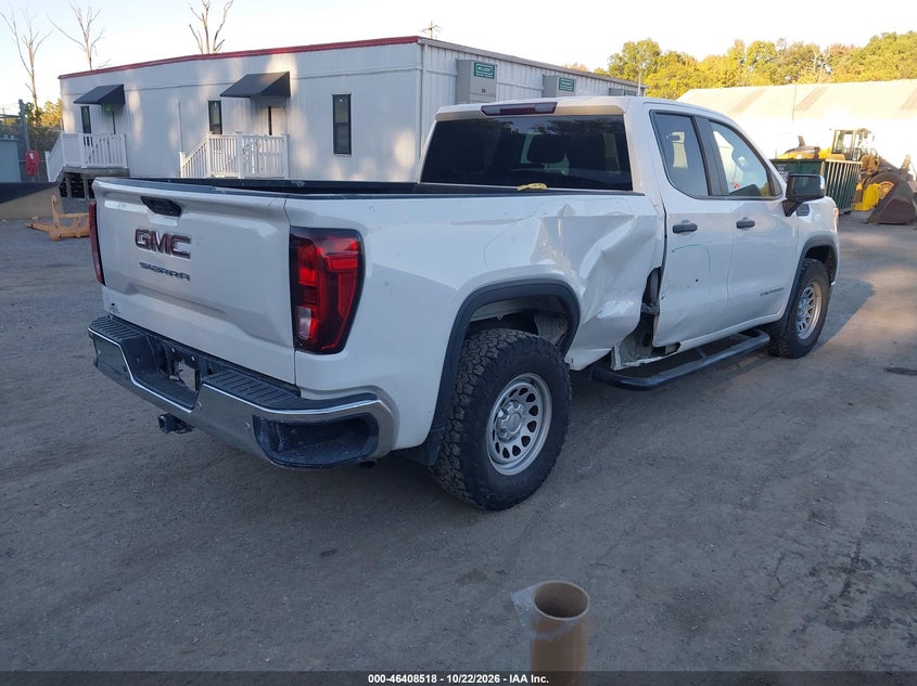 Vin: 1gtr8aeh4mz301540, lot: 46908876, gmc sierra 1500 2wd double cab standard box 20214