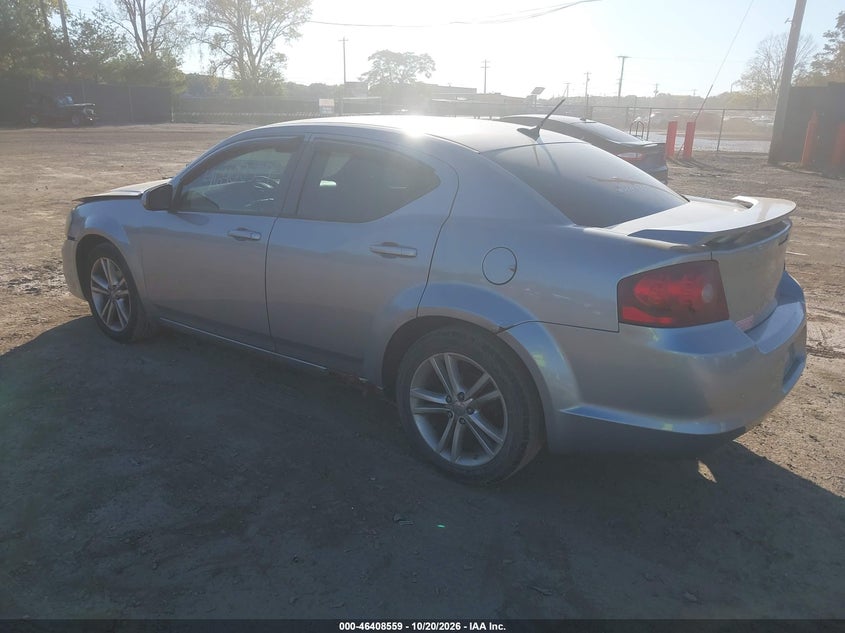 Vin: 1c3cdzcb9dn588240, lot: 46908917, dodge avenger sxt 20133