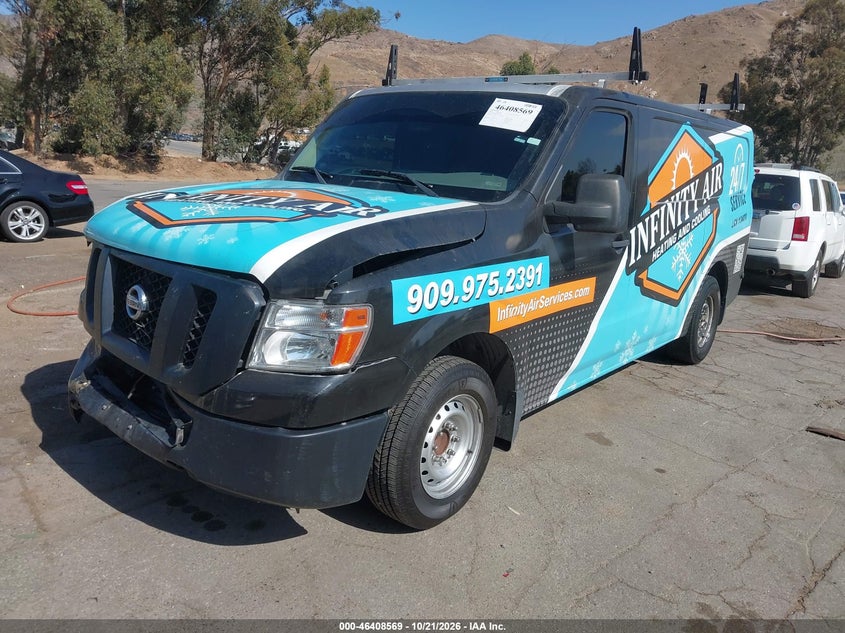 Vin: 1n6bf0km2jn812005, lot: 46908927, nissan nv cargo nv1500 sv v6 20182