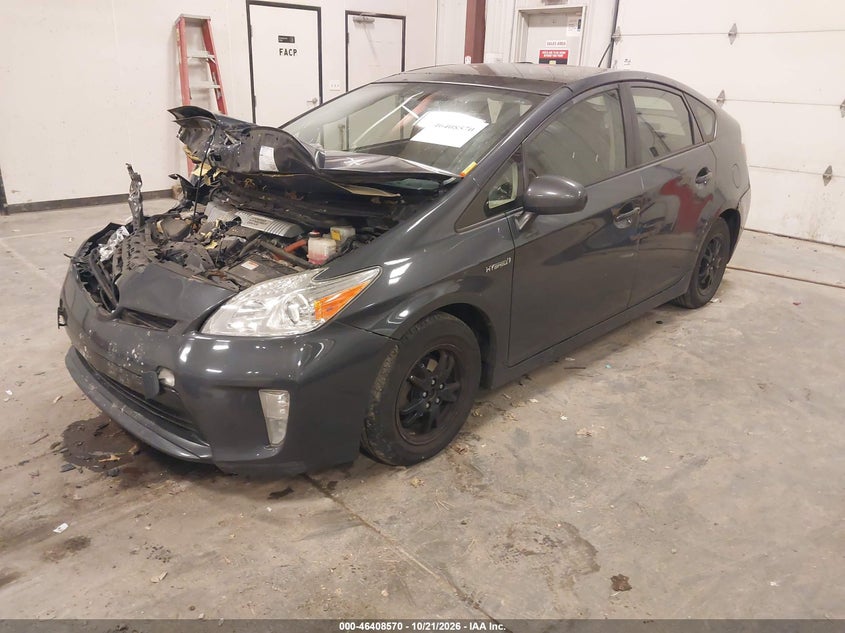 Vin: jtdkn3du8f1979956, lot: 46908928, toyota prius four 20152