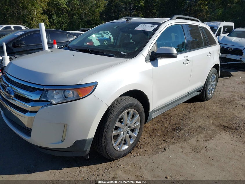 Vin: 2fmdk3j94dbb63258, lot: 46908938, ford edge sel 20132