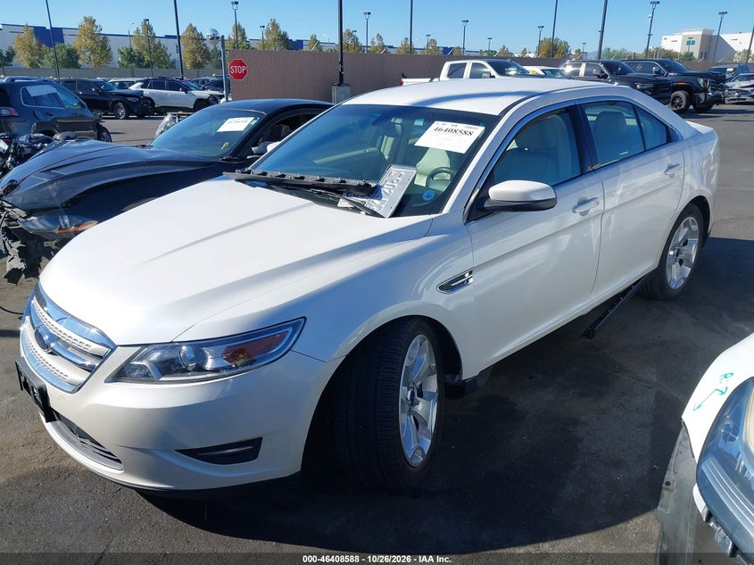 Vin: 1fahp2ew0ag107037, lot: 46908946, ford taurus sel 20102