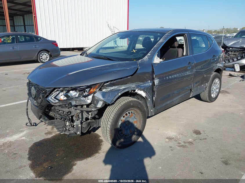 Vin: jn1bj1cv1lw268479, lot: 46908947, nissan rogue sport s fwd xtronic cvt 20202