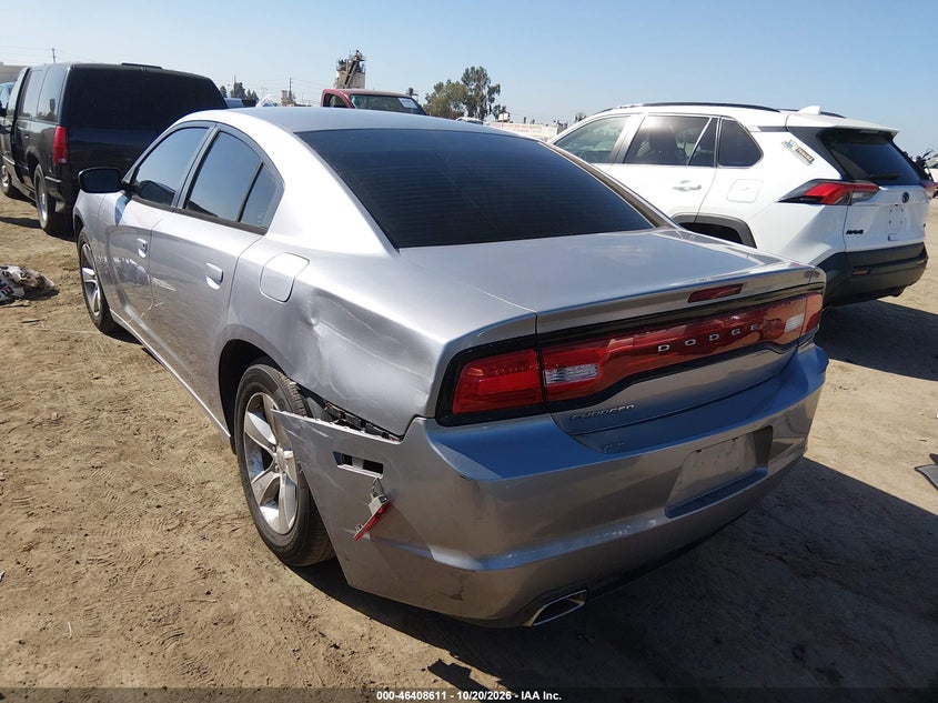 Vin: 2c3cdxbg0eh245859, lot: 46908970, dodge charger se 20143