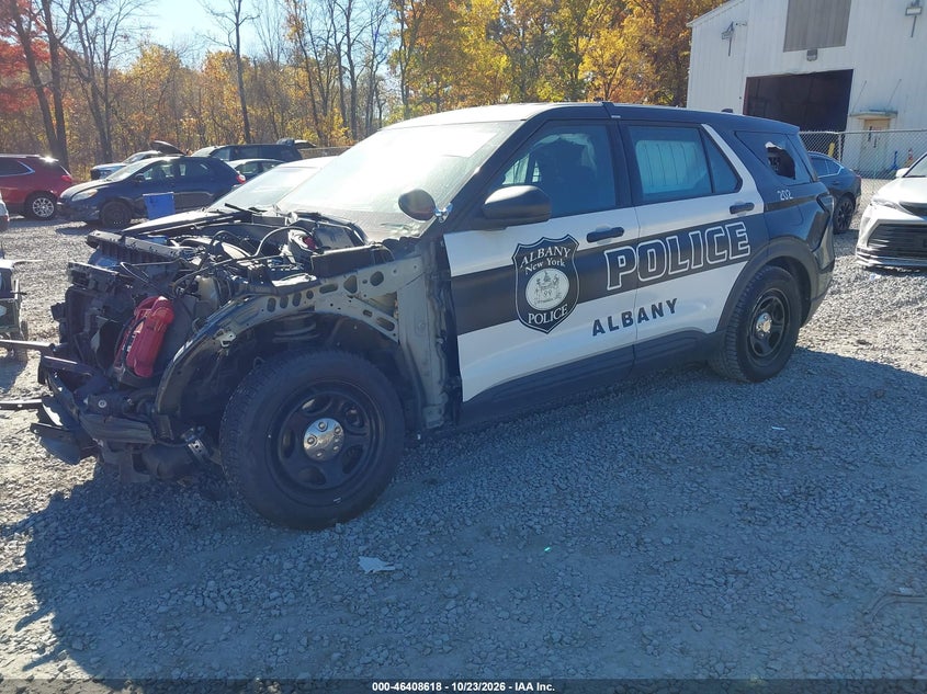 Vin: 1fm5k8ab3sga23678, lot: 46908975, ford police interceptor utility 20252