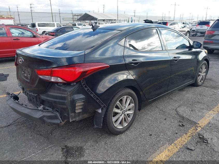 Vin: kmhdh4ae0gu480762, lot: 46909009, hyundai elantra se 20164