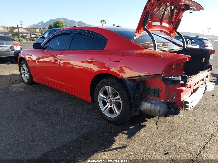 Vin: 2c3cdxbg4nh152987, lot: 46909010, dodge charger sxt rwd 20223