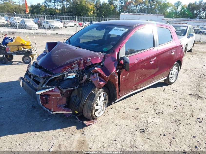 Vin: ml32auhj3ph002219, lot: 46909018, mitsubishi mirage es/le 20232