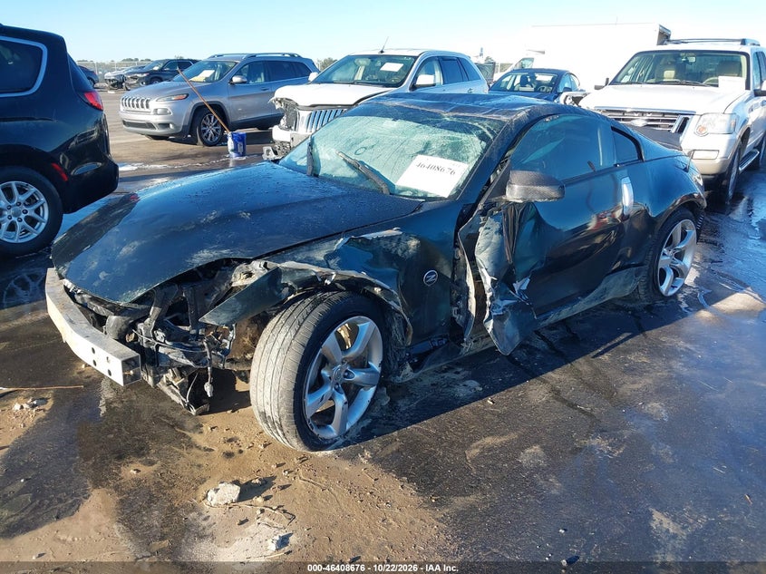 2007 Nissan 350Z, Rollover, IAAI, VIN JN1BZ34D77M506847 — photo 2