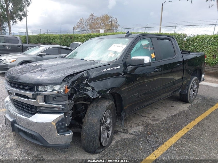 Vin: 3gcpwced4kg252486, lot: 46909051, chevrolet silverado 1500 lt 20192