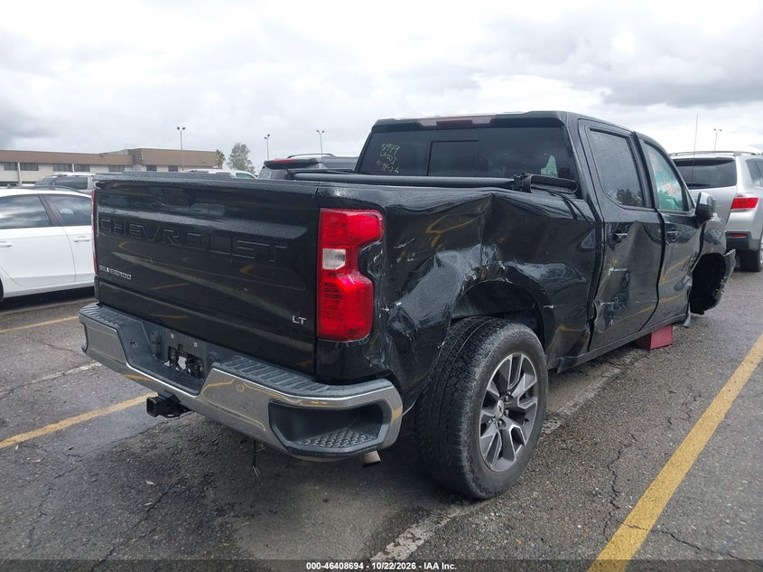 Vin: 3gcpwced4kg252486, lot: 46909051, chevrolet silverado 1500 lt 20194